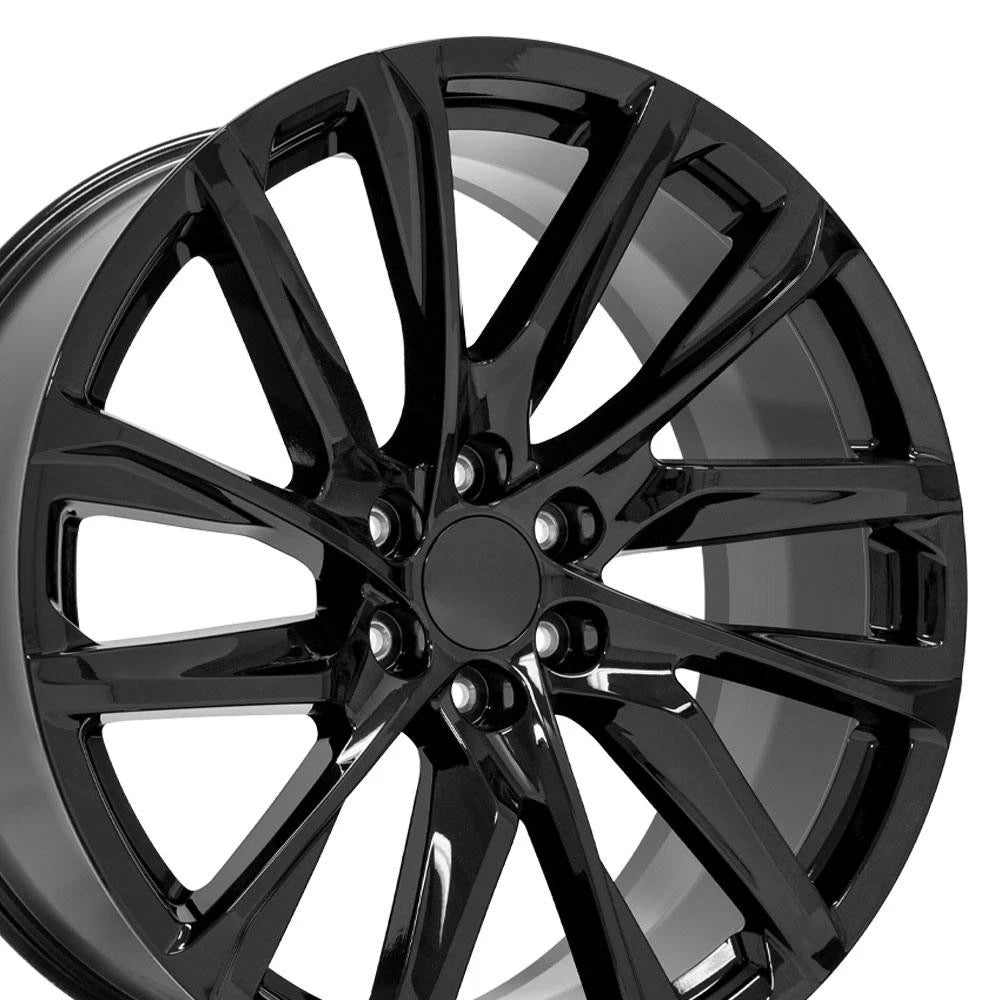 24" Gloss Black Wheel for 1992-1994 Chevy Blazer - RVO4793 - RVO4793