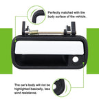 1Pc Chrome Exterior Front Left Side Door Handle for Toyota Pickup 4Runner (1989–1995)