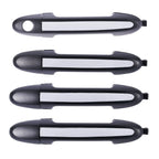 4pc Front Rear Outer Door Handle Chrome for Hyundai Santa Fe CM (2005-2012)