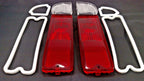 Tail Light and Reverse Light Lenses with Gaskets for 1967–1972 Chevy GMC