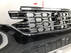 Front Bumper Pearl Black for Volkswagen Atlas & Atlas Cross Sport (2024–2026)