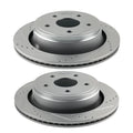 Rear Drilled Brake Rotors Kit for Chrysler Aspen (2007–2009) S-53006