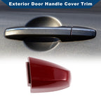 Exterior Door Handle Cover Trim Set for BMW X1 X2 X5 F15 X6 F16 (2014–2019) Red ABS
