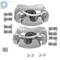Pair Front Brake Calipers for Toyota Camry Avalon Lexus ES350 (2007–2019)