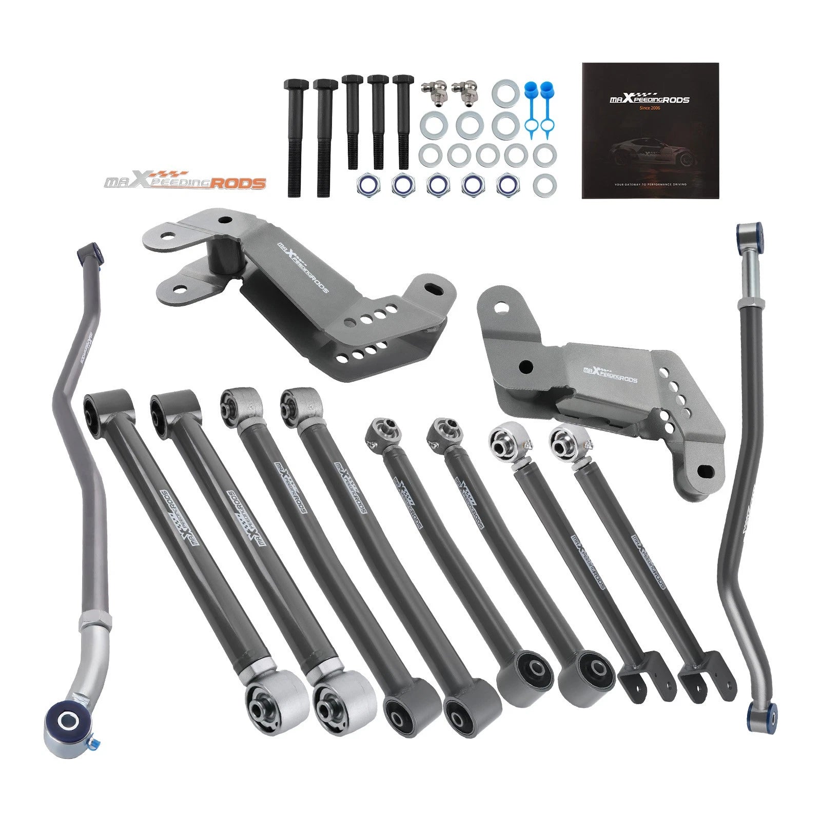 Control Arms Track Bar Set for Jeep Wrangler JK (2007–2018) - Includes Brackets