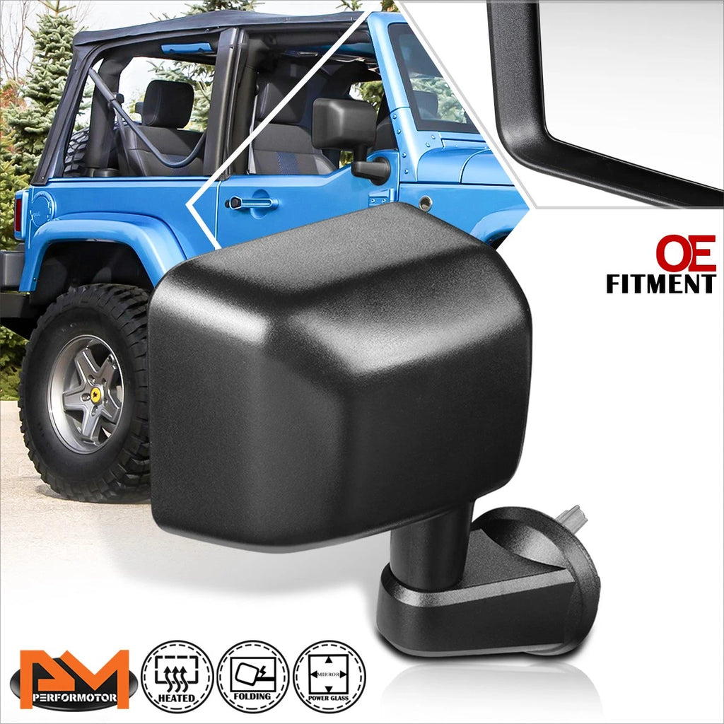 Power Heated Side View Mirror for Jeep Wrangler (2007–2013) Right