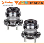 2 Rear Wheel Hub Bearings for Subaru Impreza Outback Forester WRX STI Legacy