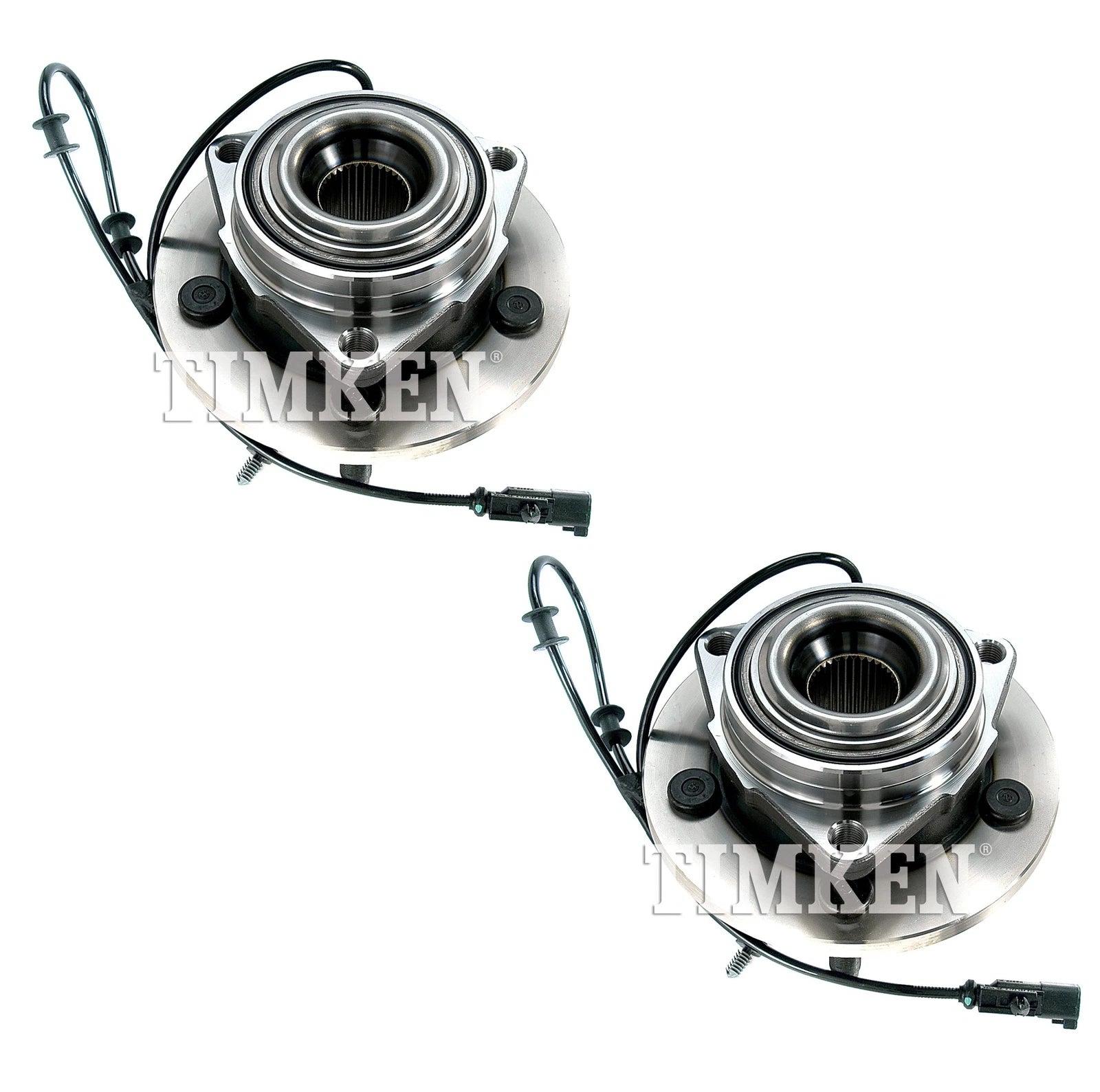 Set of 2 Front Timken Wheel Bearing Hub Kit for Chrysler Dodge 4WD