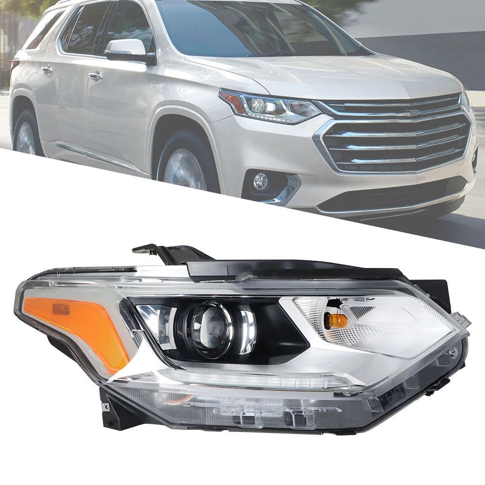 Passenger Side Headlight Assembly LED for Chevy Traverse (2018–2021)