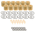 Set of 12 Engine Oil Filters & Gaskets for Toyota Scion Lexus