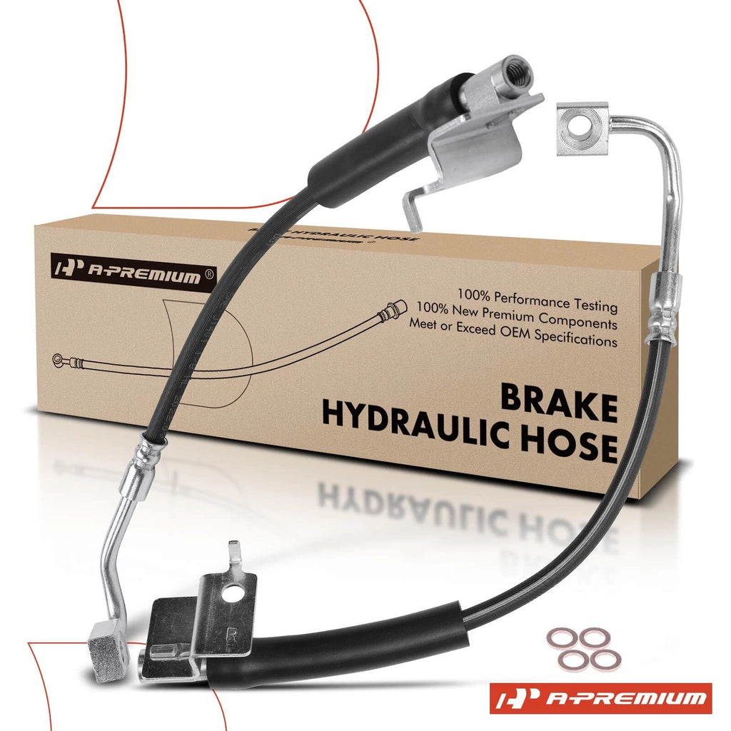 2X Front Brake Hydraulic Hose Line for Ford Mustang (2015–2021)