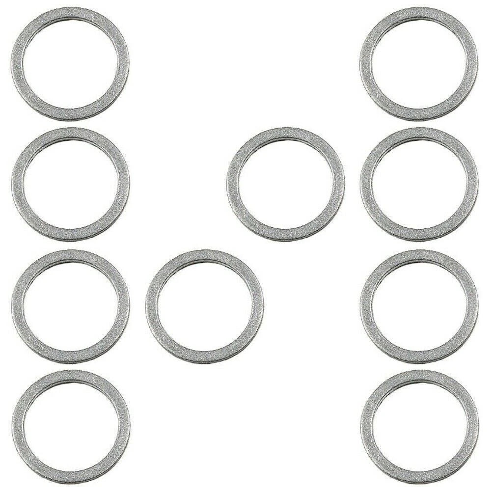 Set of 10 Elring Engine Oil Drain Plug Gaskets for BMW Mercedes Volkswagen