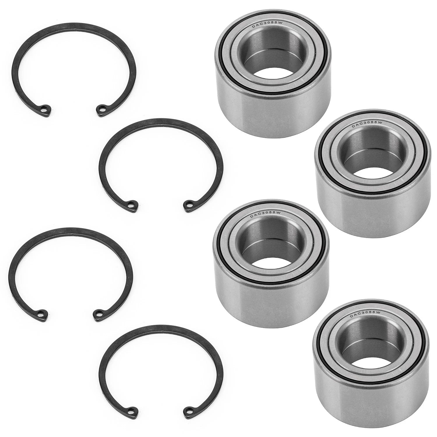 Front & Rear Wheel Bearing Kit for Yamaha Grizzly 700 660 550 (2007–2024)