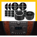 A/C Climate Control Knobs for Car Interior