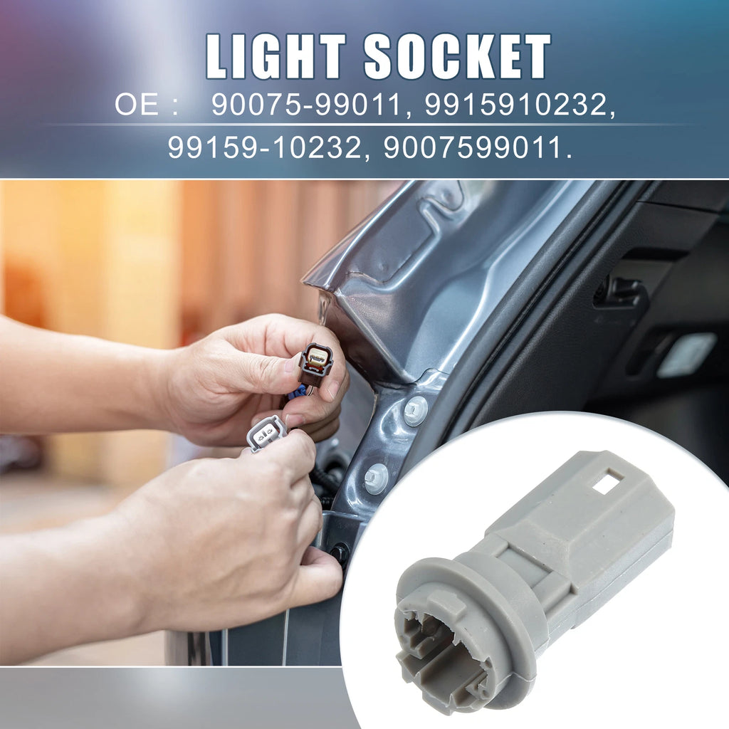 License Plate & Marker Light Bulb Socket No. 90075-99011 for Toyota RAV4 (2016–2018)