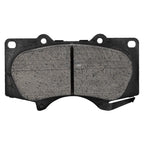 Disc Brake & Pad Kit for Toyota 4Runner (2003–2009) Cross-drilled Slotted
