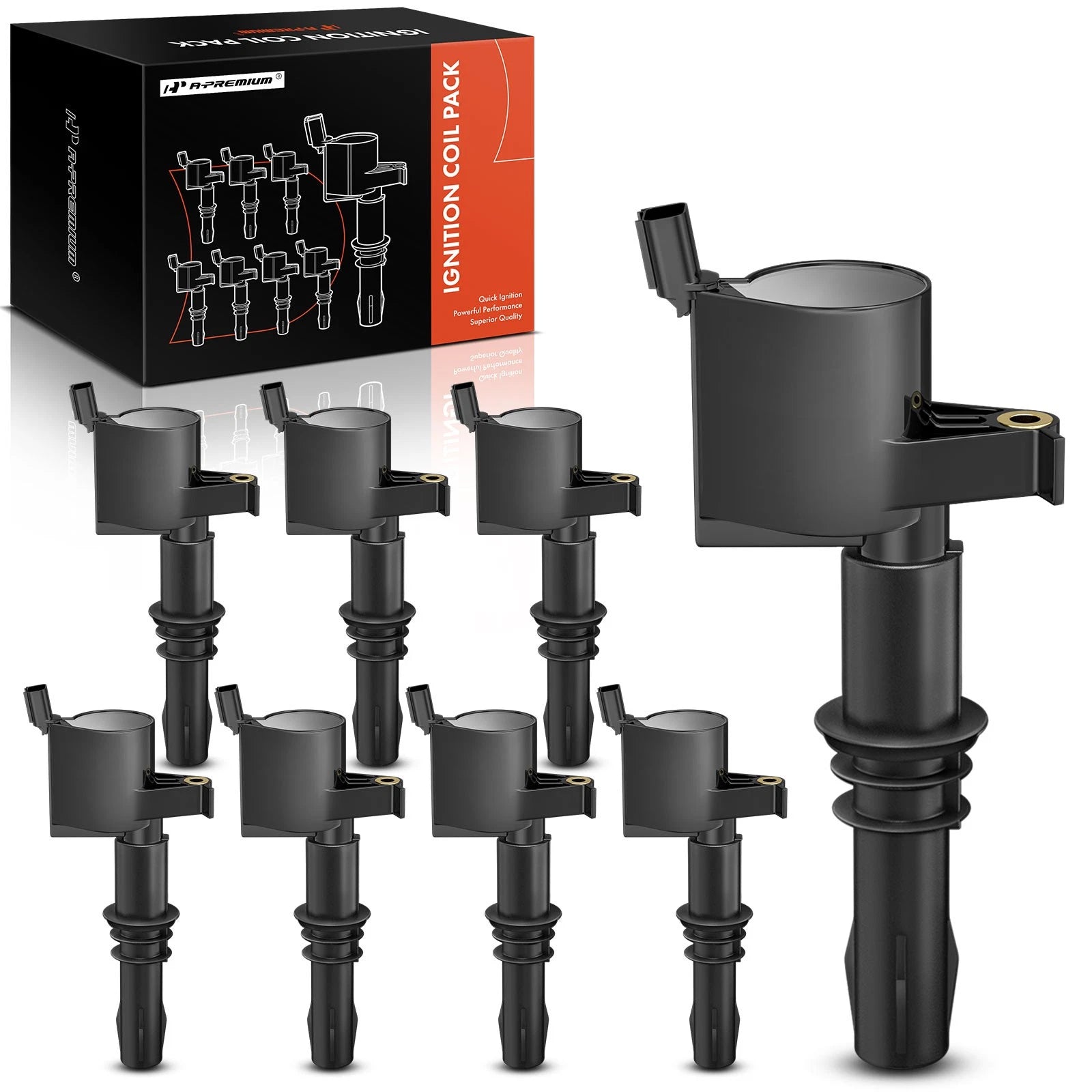 8x Ignition Coil for Ford F-150 F-250 F-350 Super Duty (2004–2008)