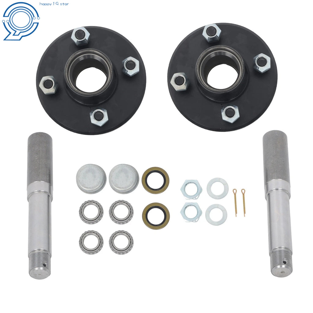 Set of 4 Trailer Hub Kit for 4' Trailer