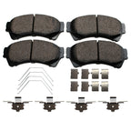 Front ProAct Disc Brake Pads for Ford Fusion Lincoln MKZ Mazda 6 (2013–2020) ACT1164