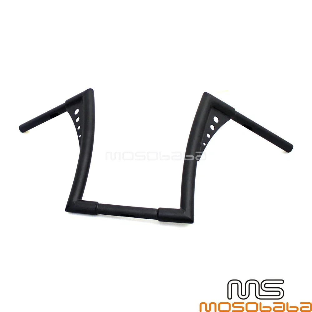 Custom 12" Rise Fat 1-1/4" Ape Hanger Handlebars for Harley FLST FXST XL