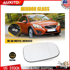 Right Side Heated Mirror Glass for Volvo S80/S40/C30/C70 (2007–2012)