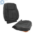 Black Leather Driver Side Seat Cover for Hummer H3 (2006–2010)