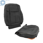 Black Leather Driver Side Seat Cover for Hummer H3 (2006–2010)