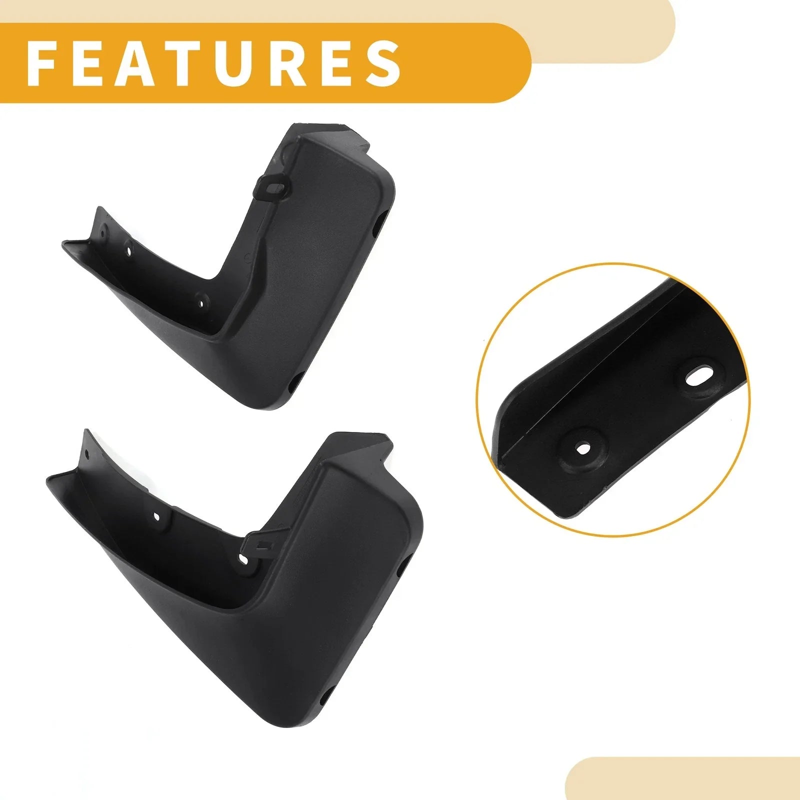 Front & Rear Mud Flap Splash Guards for BMW X1 (2016-2022)