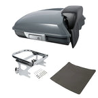 Trunk Backrest Mounting Rack for Harley Touring (1997–2008) Gunship Gray