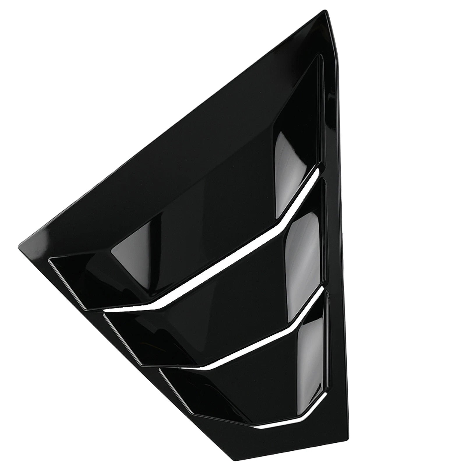 Side Window Louvers for Nissan Altima (2019–2023) Glossy Black
