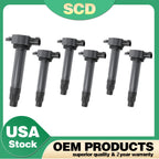 6X UF-589 Ignition Coil for Mitsubishi Outlander Sport Lancer (2011–2021)