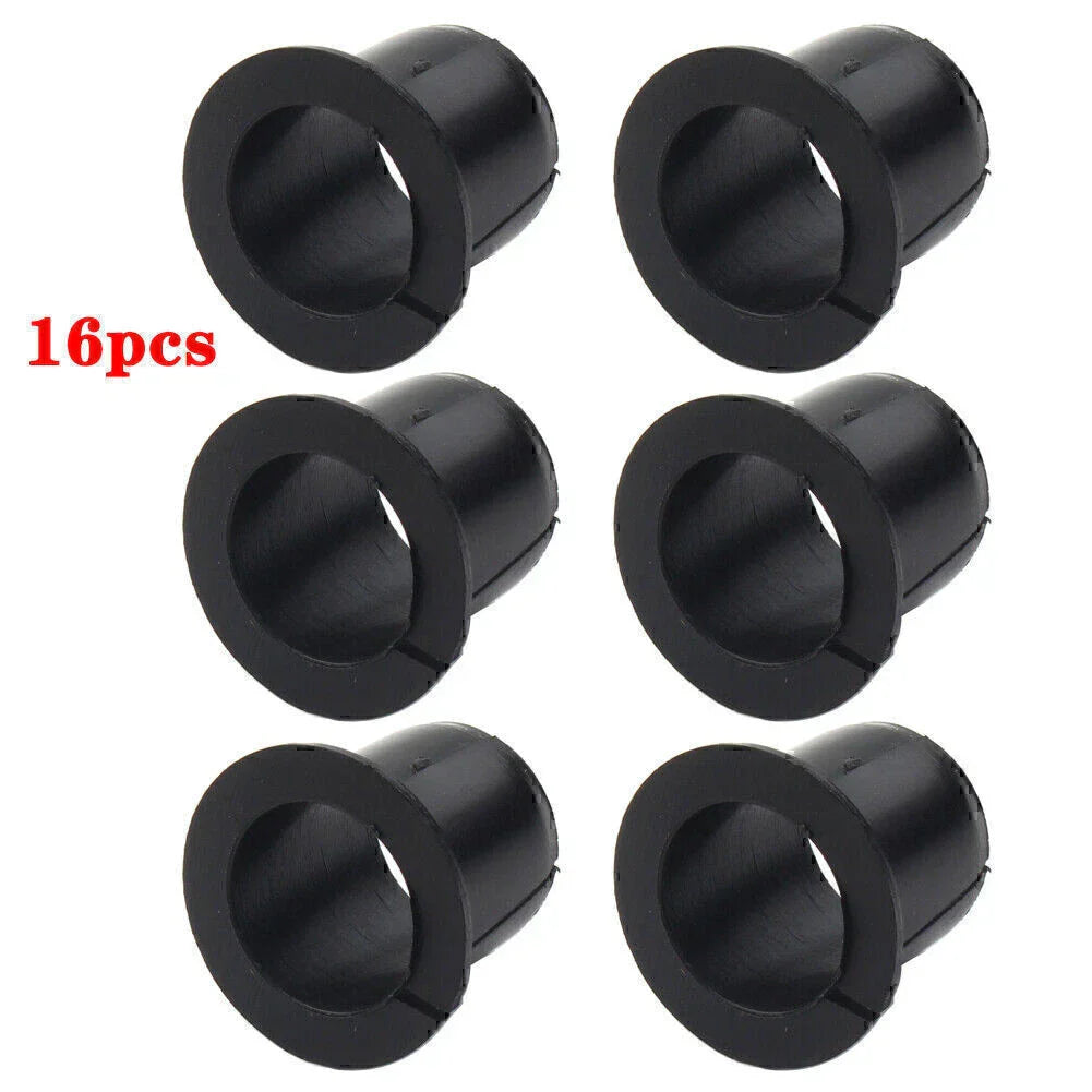 16 x Black Front A-Arm DELRIN Bushing Kit for Ski-Doo REV (2003-2019)