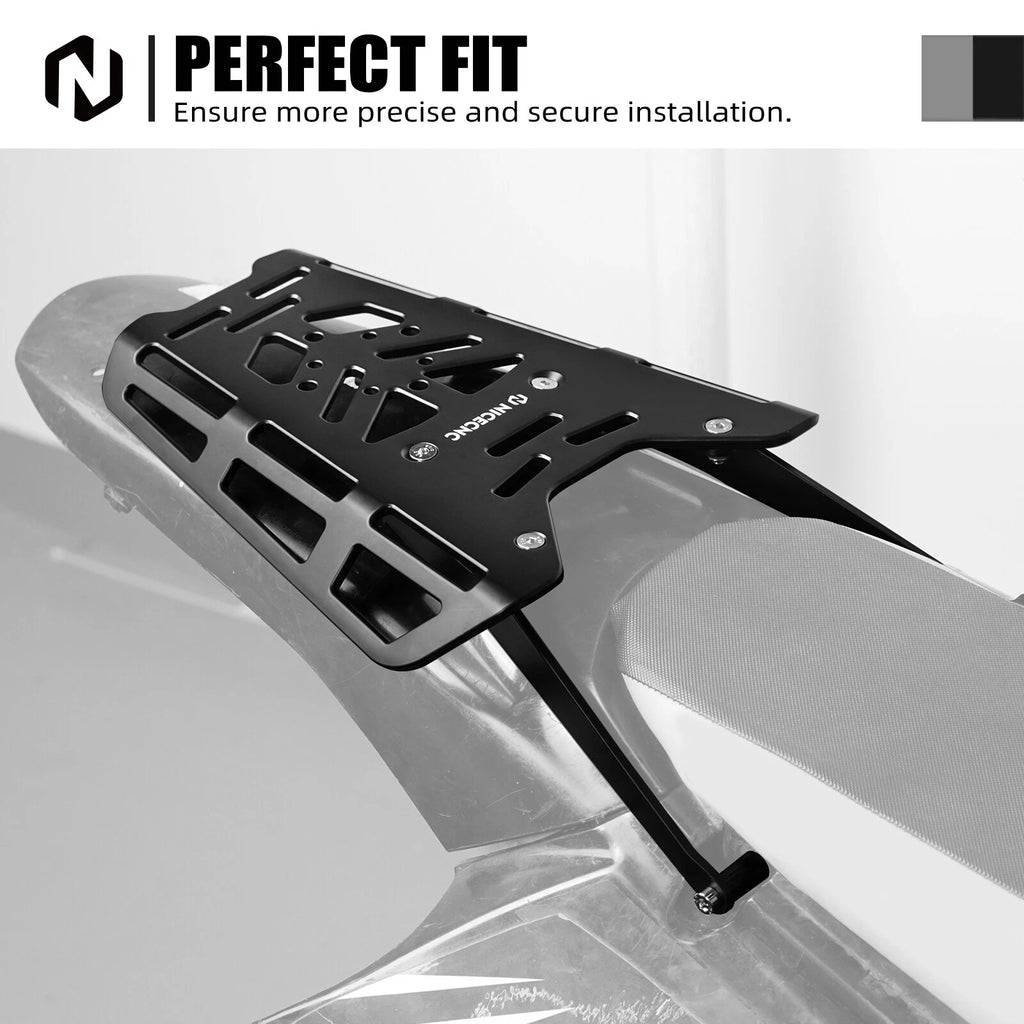 Rear Luggage Rack Bracket Kit for Suzuki DRZ400S DRZ400SM (2000–2024)