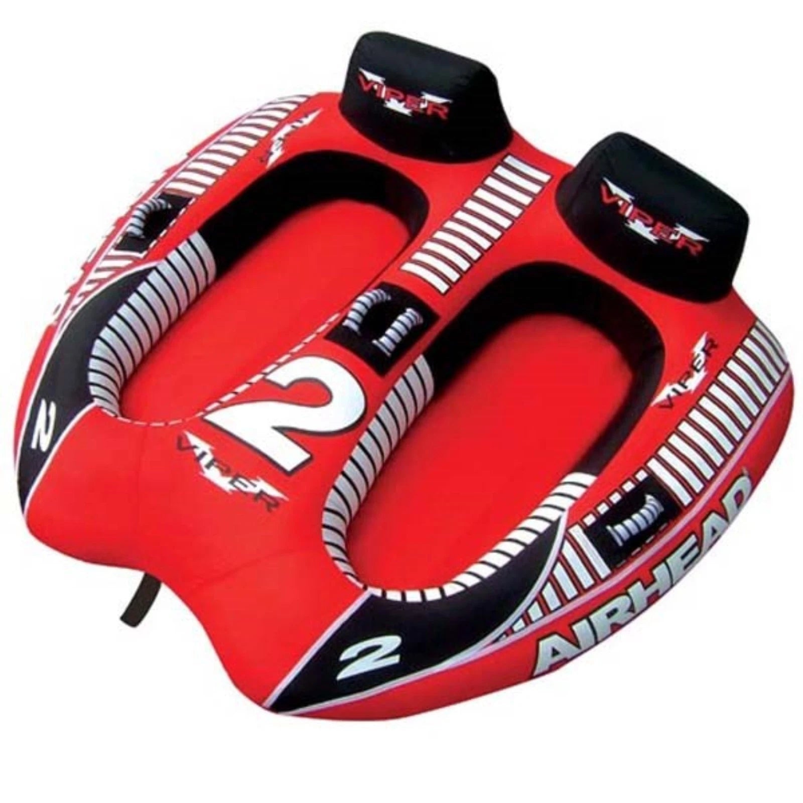 2X Kwik Tek AHVI-F2 Airhead Viper Towable Ski Tube 2-Rider