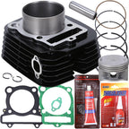 Top End Kit Cylinder Piston Gasket for Yamaha Wolverine 350 YFM350 (1995–2009)