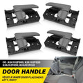 Set of 4 Interior Door Handles for Kia Spectra (2004–2009)