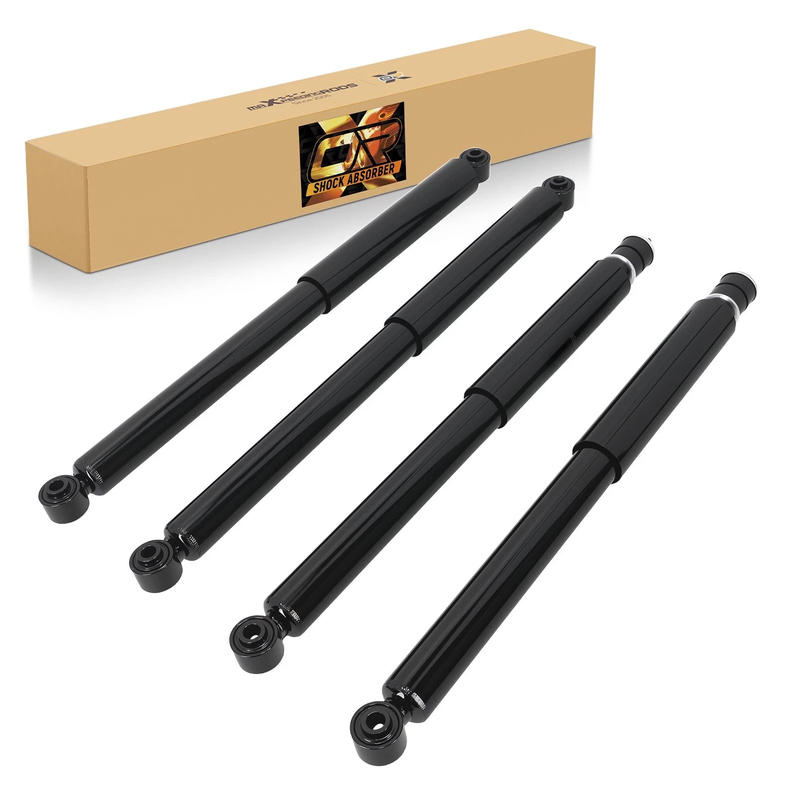 Set of 2 Front Rear Left+Right Suspension Shock Strut Assembly for Ram 2500 (2011–2013) 4WD