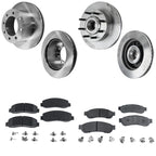 Brake Disc and Pad Kit for Ford F-250 F-350 Super Duty (2010)