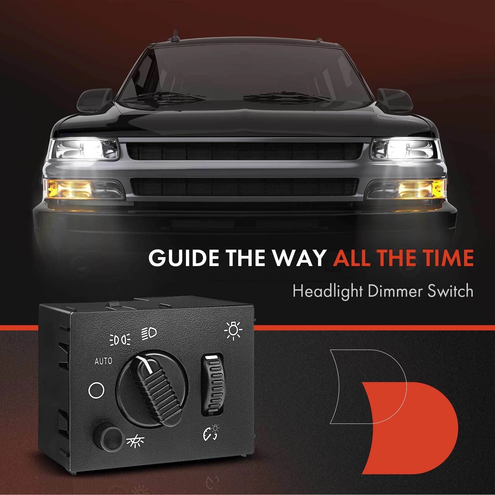 Dome Lamp Dimmer Switch for Chevy Silverado GMC Sierra Yukon (2007-2014)