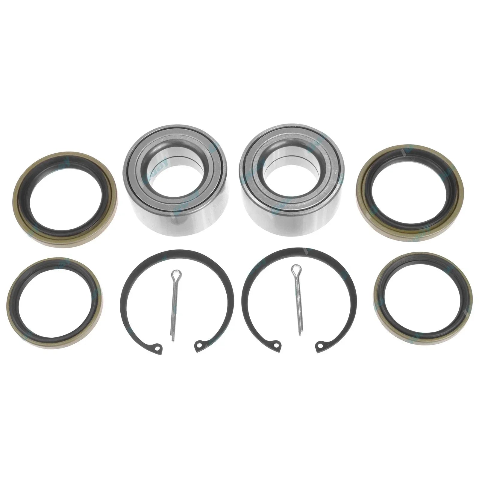 Front Wheel Bearing Kits + Grease for Pulsar N16 1.6L QG16DE 1.8L QG18DE 2000~05