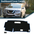 Dashboard Cover Mat for Nissan Serena C28 (2015–2024) Black Blue Set