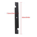 Set of 3 Lawn Mower Blades for Exmark Lazer Z AC XS XP LC (72 Inch)