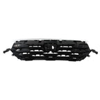 Front Upper Grille Assembly for Honda CR-V (2023–2024) Gloss Black Honeycomb