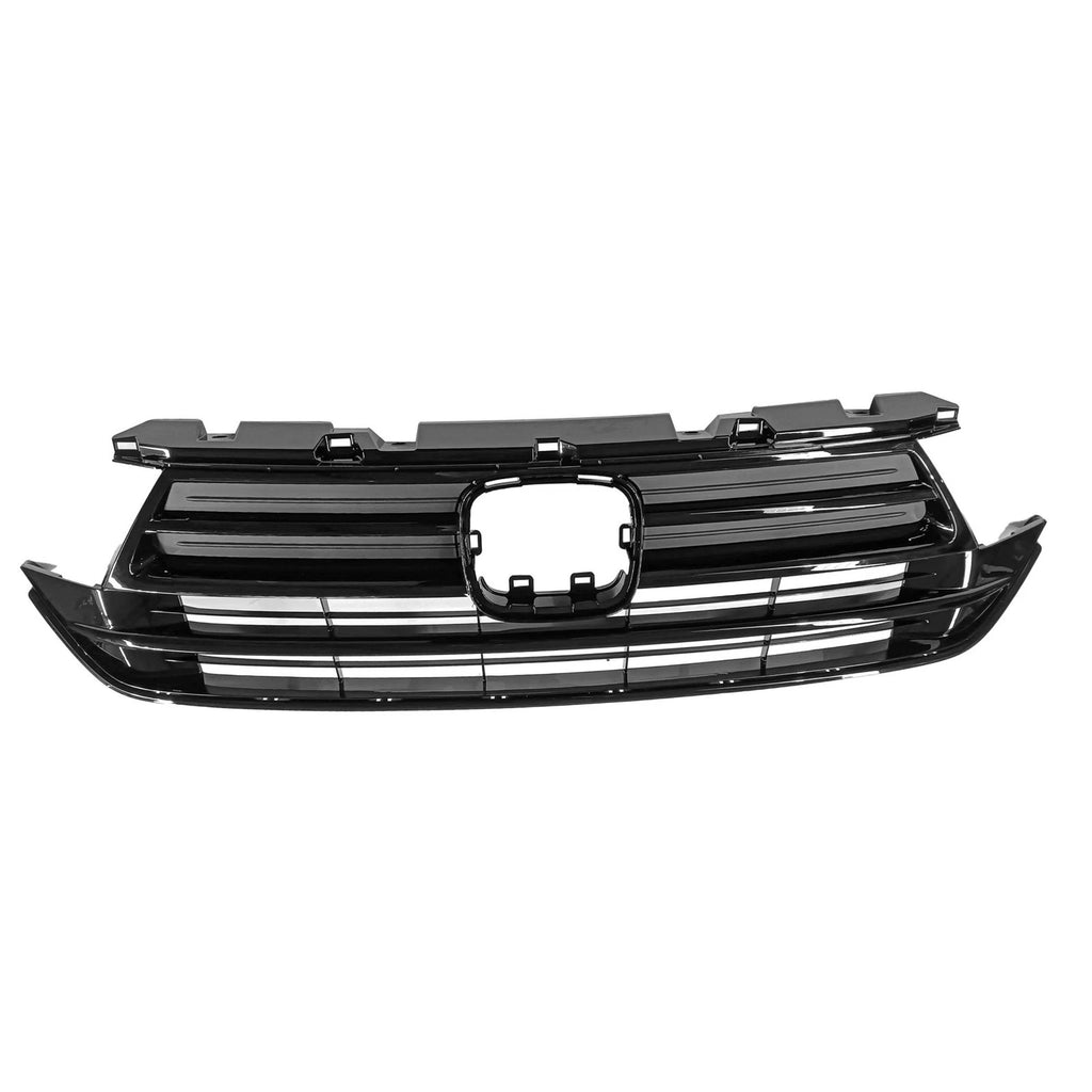 Front Bumper Upper Grille Black for Honda Odyssey (2021-2022)