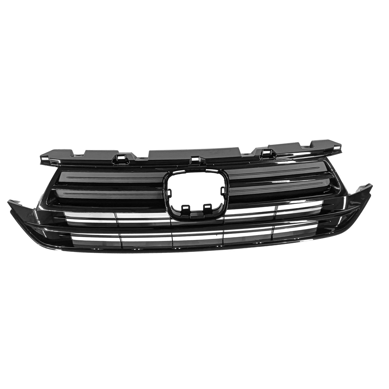 Front Bumper Upper Grille Black for Honda Odyssey (2021-2022)
