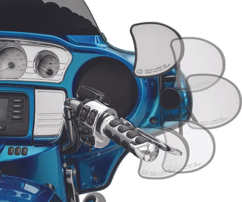 Kuryakyn Adjustable Drop Mirror Mounts for Harley Street Glide (2014–2018)