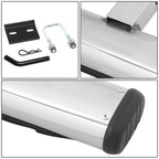 2" Receiver Rear Bumper Hitch Step Bar for Universal Fit (26" Wide)