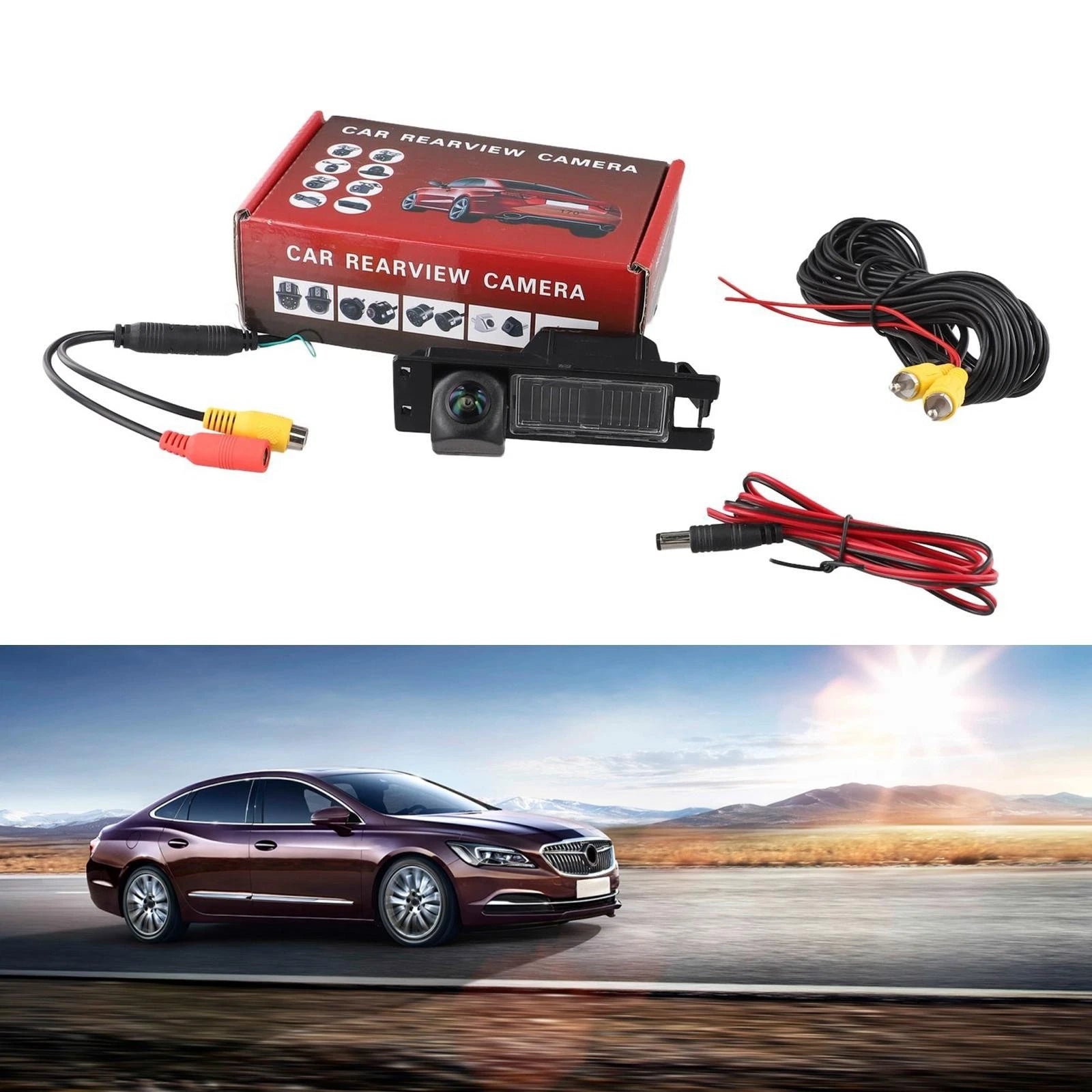 AHD Waterproof Rear View Camera for Opel Fiat