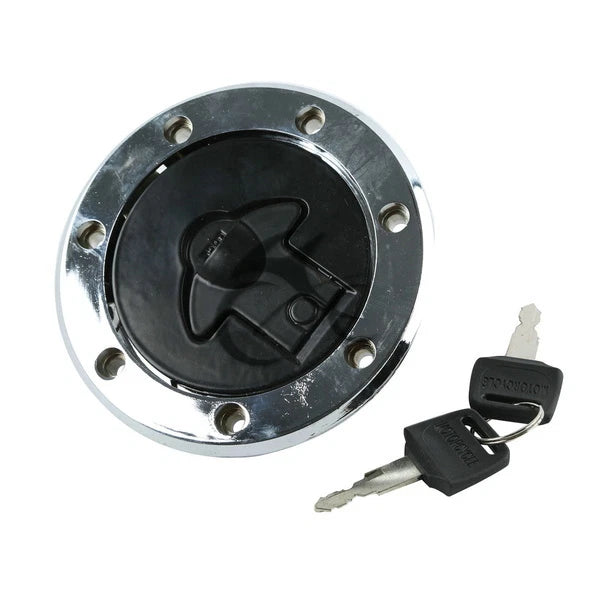 Aluminum Fuel Gas Tank Cap Cover for Kawasaki Ninja EX250 (1988–2007)