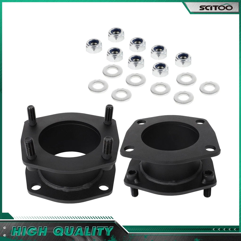 2X 2.5" Front Steel Leveling Kit for Jeep Commander Grand Cherokee (2006–2010)